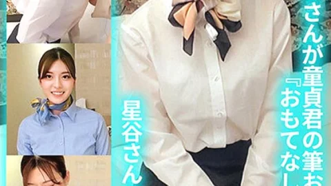 ORECS-129 Active CA gives a virgin’s brush “hospitality” creampie SP Hoshitani & Iori
