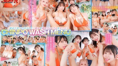 DSVR-1821 [VR] [8K] CHINPO WASH VR A full-body lewd inspection by six bikini mechanics. Licked all over! Washed! The ultimate harem